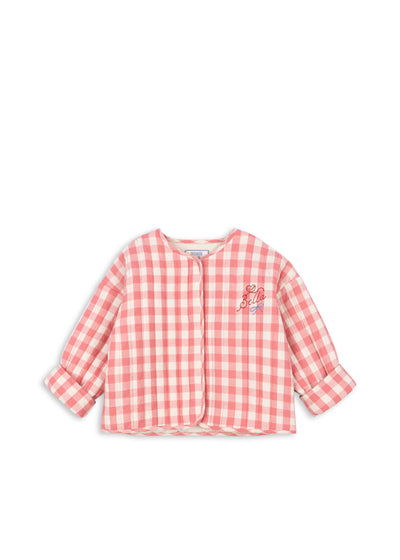 Konges Slöjd - Jacke mit Muster 'RHW x KS BELLA JACKET -  PEACH BLOSSOM CHECK'