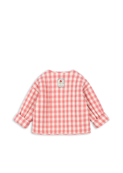 Konges Slöjd - Jacke mit Muster 'RHW x KS BELLA JACKET -  PEACH BLOSSOM CHECK'
