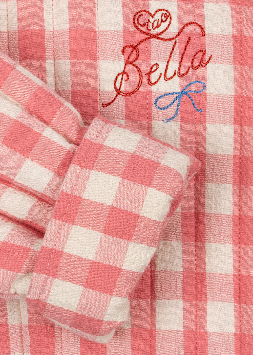 Konges Slöjd - Jacke mit Muster 'RHW x KS BELLA JACKET -  PEACH BLOSSOM CHECK'