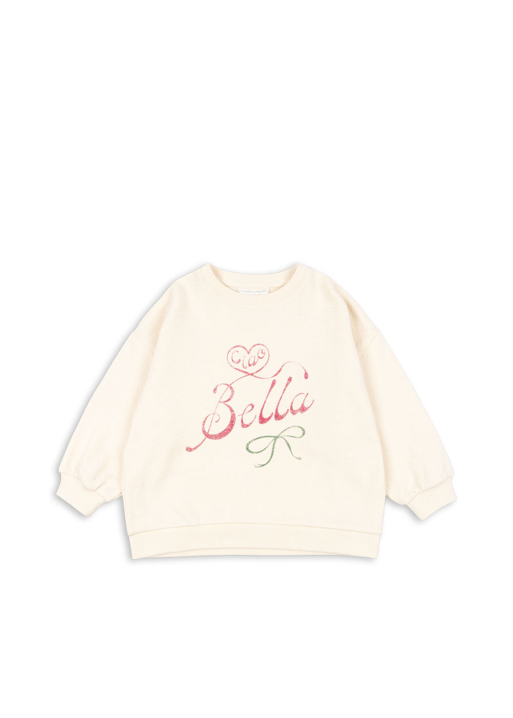 Konges Slojd - Sweatshirt mit Bella 'RHW X KS BELLA SWEAT GOTS - ANTIQUE WHITE'