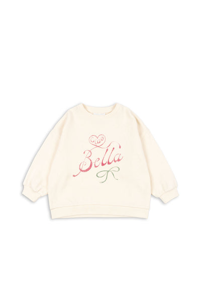 Konges Slojd - Sweatshirt mit Bella 'RHW X KS BELLA SWEAT GOTS - ANTIQUE WHITE'