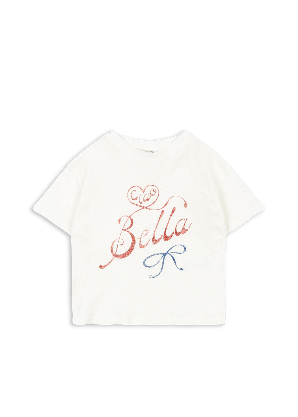 Konges Slojd - T-shirt mit Bella 'RHW X KS BELLA TEE OCS - ANTIQUE WHITE'