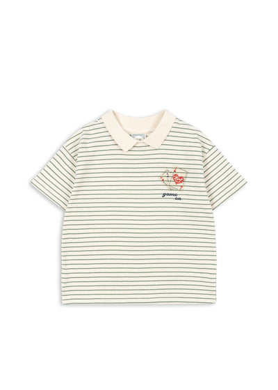 Konges Slojd - T-shirt mit Streifen 'RHW X KS GAMEON TEE GOTS - TERRA STRIPE'