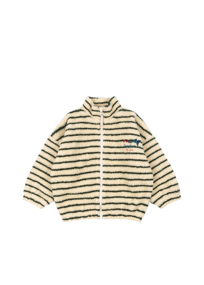Konges Slöjd - Fleecejacke 'RHW X KS JACKET GRS - ERBA STRIPE'