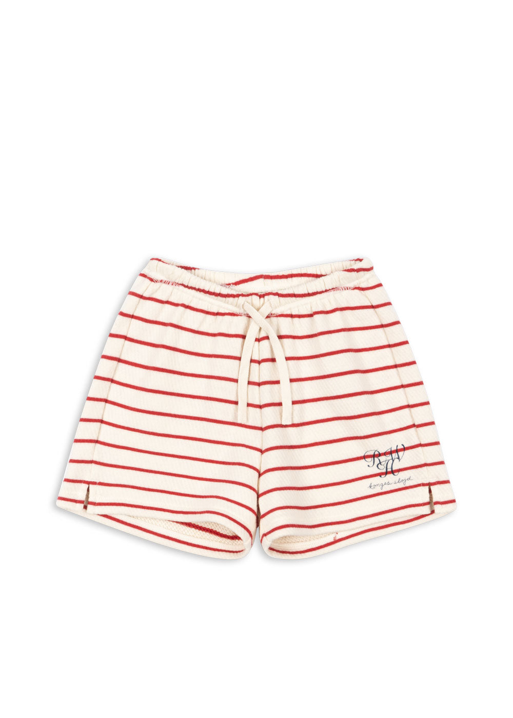 Konges Slojd - Sweathose mit Streifen 'RHW X KS LARGO SHORTS GOTS - PORTA TRIPE'