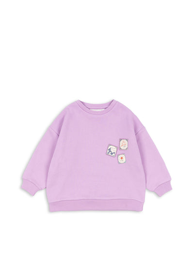 Konges Slojd - Sweatshirt 'RHW X KS LETTRE SWEAT OCS - LUPINE'