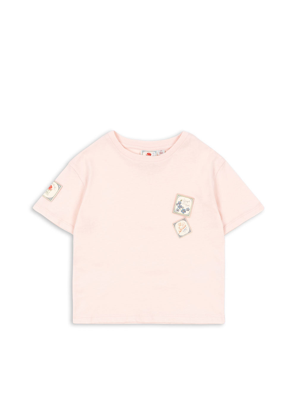 Konges Slojd - T-shirt Bella 'RHW X KS LETTRE TEE OCS - CHALK PINK'