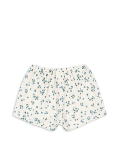 Konges Slojd - Shorts mit Vergissmeinnicht 'RHW X KS MIOBLU SHORTIE GOT - FORGET ME NOT'
