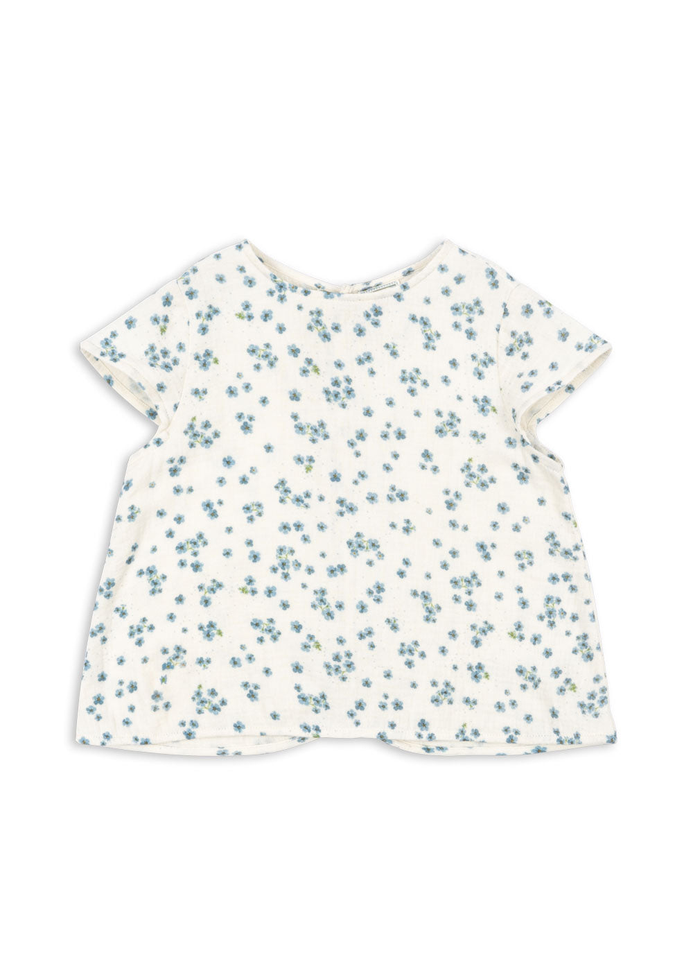 Konges Slojd - Shirt mit Vergissmeinnicht 'RHW X KS MIOBLU TOP GOTS - FORGET ME NOT'
