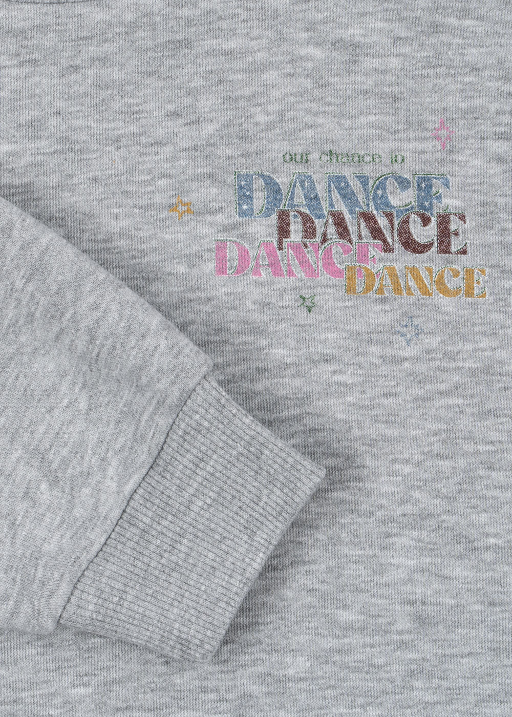 Konges Slojd - Sweatshirt mit Dino Weihnachten 'LOU SWEAT SHIRT OCS - GREY MELANGE'