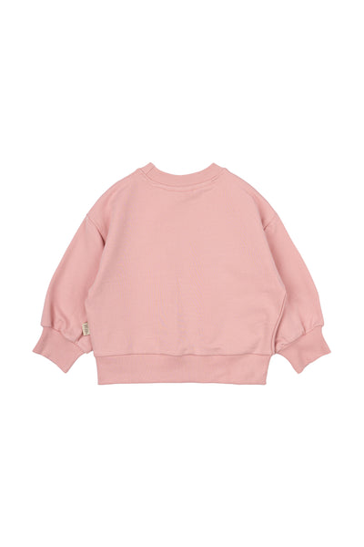 Petit Piao - Sweatshirt mit Blumen Sweat Shirt Haw - Bright Rose'