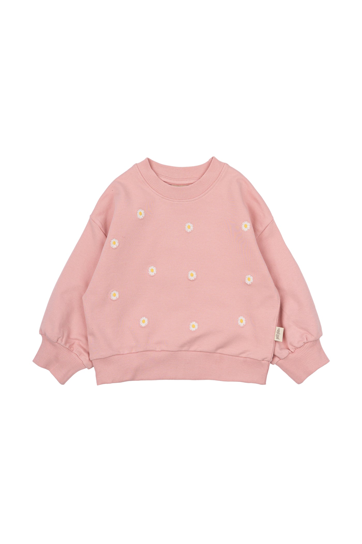 Petit Piao - Sweatshirt mit Blumen Sweat Shirt Haw - Bright Rose'