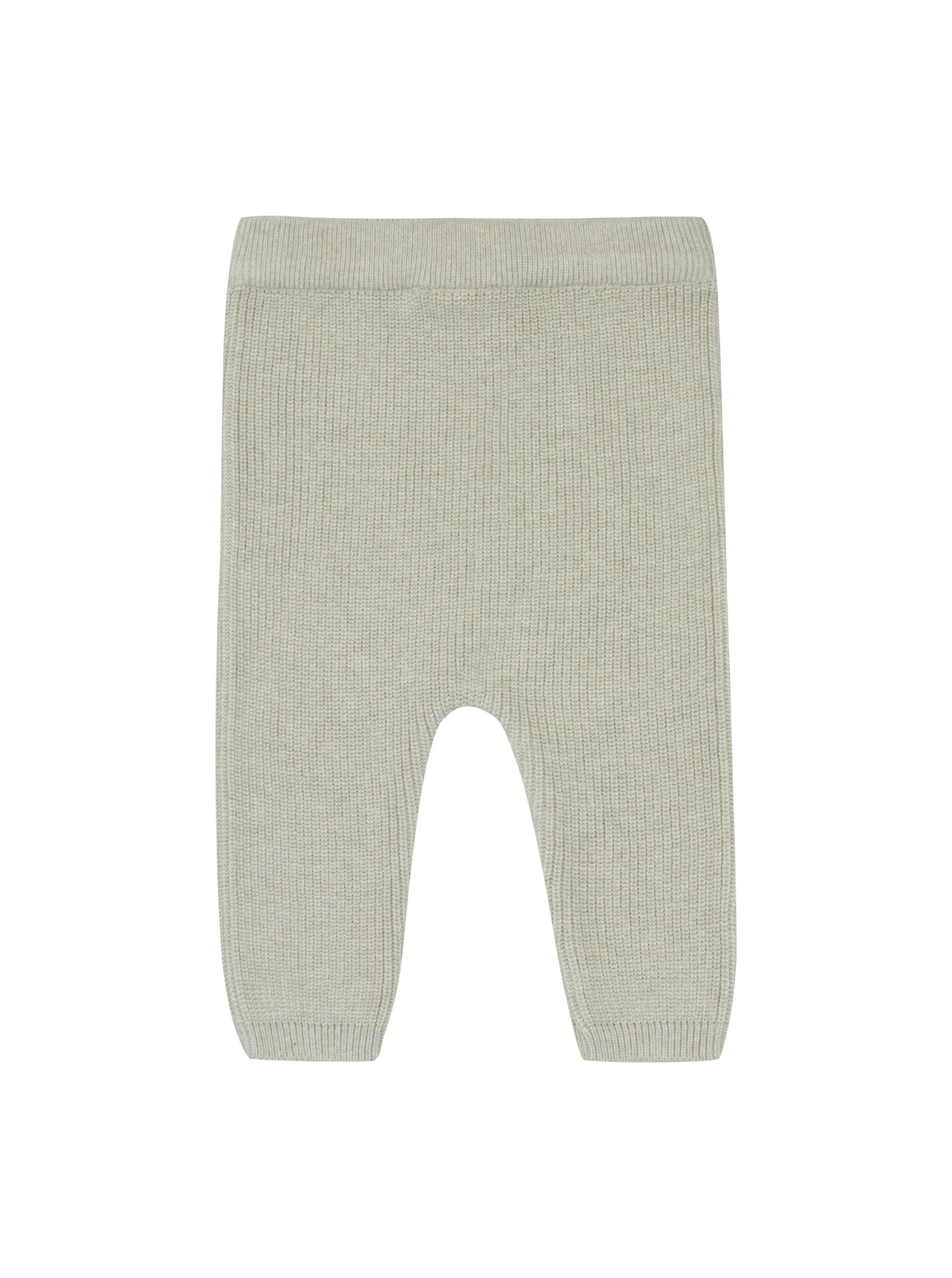 Puri Organic - Strick Hose 'Pant feiner Perlfangstrick - Tea green'