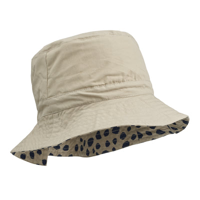 Liewood - Sonnenhut 'Sander Printed Reversible Sun Hat - Leo Spots Mist / Mist'