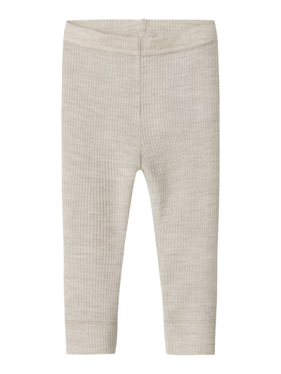 Name it - Leggings aus Wolle 'NBNWAX WOOL RIB LEGGING NOOS   - Nacreous Cloud'