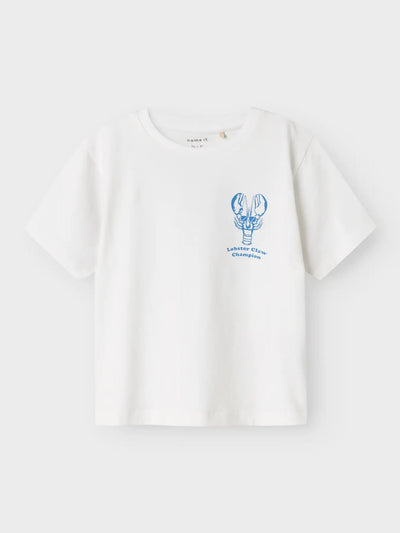 Name it - T-shirt 'NMMFELSTER NREG SS TOP - Bright White'