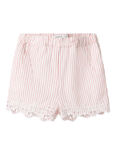 Name it - Kurze Hose 'NMFFESINNE SHORTS - Bright White'