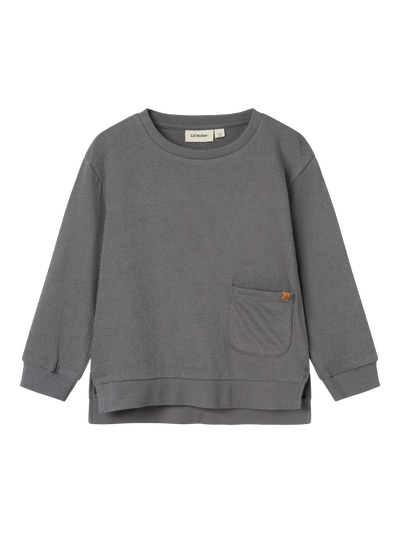 Lil Atelier - Sweatshirt 'NMMDIAS LS LUK SWEAT LIL - Poppy Seed'