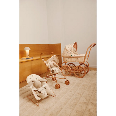 Liewood - Kinderwagen 'Elsie Doll Stroller - Peach / Sea shell'