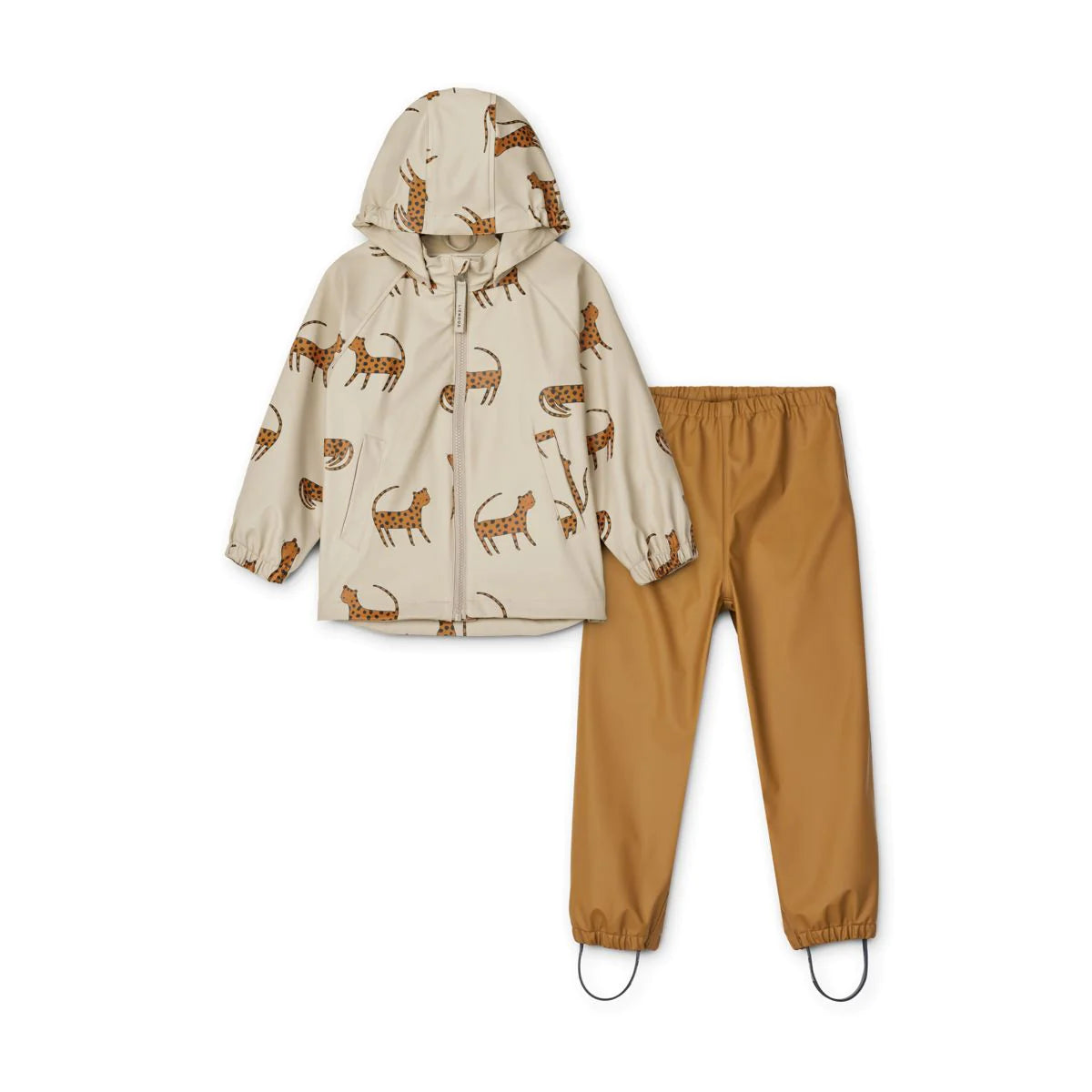 Liewood - Regenanzug 'Moby printed rainwear set - Leopard'
