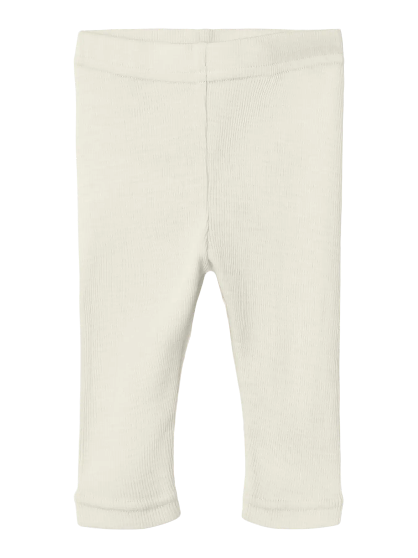 Lil Atelier - Leggings aus Wolle NBNNALU RIB WO/MO SLIM LEGGING LIL - Turtledove/ MELANGE'