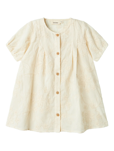 Lil Atelier - Kleid 'NMFFUNA SS LOOSE DRESS LIL - Turtledove'