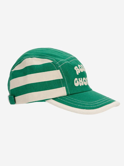 Bobo Choses - Cap 'Cap - Bobo Choses Green Stripes'