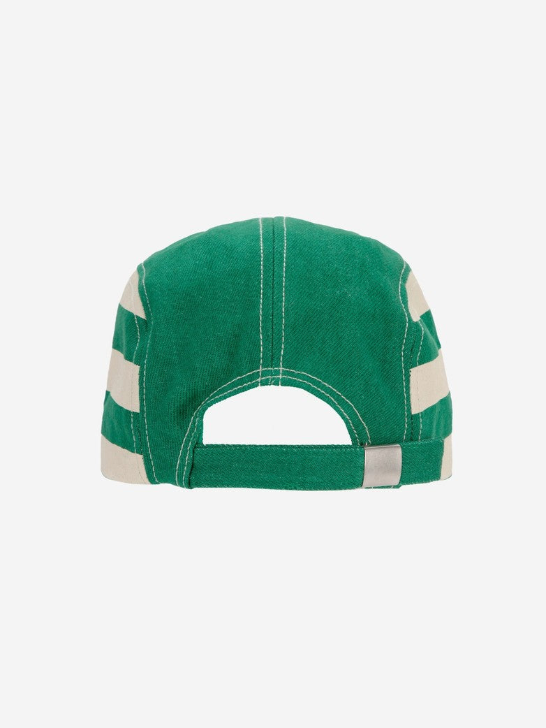 Bobo Choses - Cap 'Cap - Bobo Choses Green Stripes'