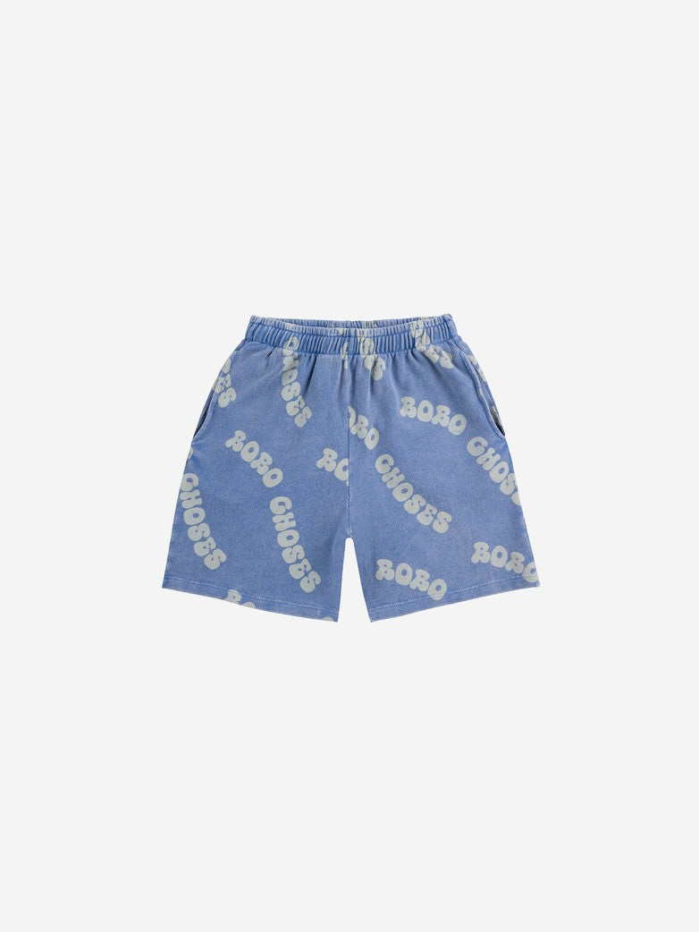 Bobo Choses - Kurze Hose 'Waffle bermuda shorts - Wavy all over Bobo Choses'