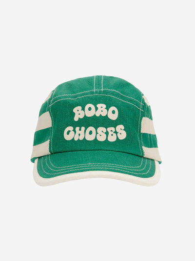Bobo Choses - Cap 'Cap - Bobo Choses Green Stripes'