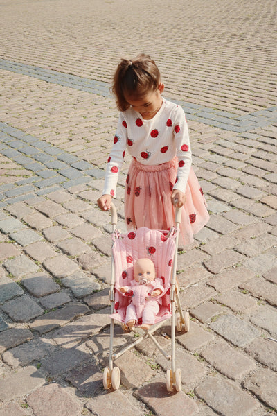 Konges Slojd - Buggy mit Marienkäfer 'DOLL LADYBUG GLITTER STROLLER - LADYBUG GLITTER'