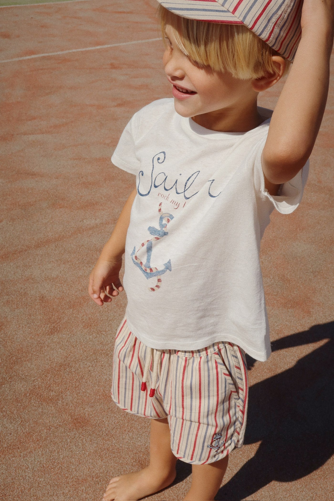 Konges Slojd - Shorts ' MARLON SHORTS GOTS - QUARRY STRIPE'