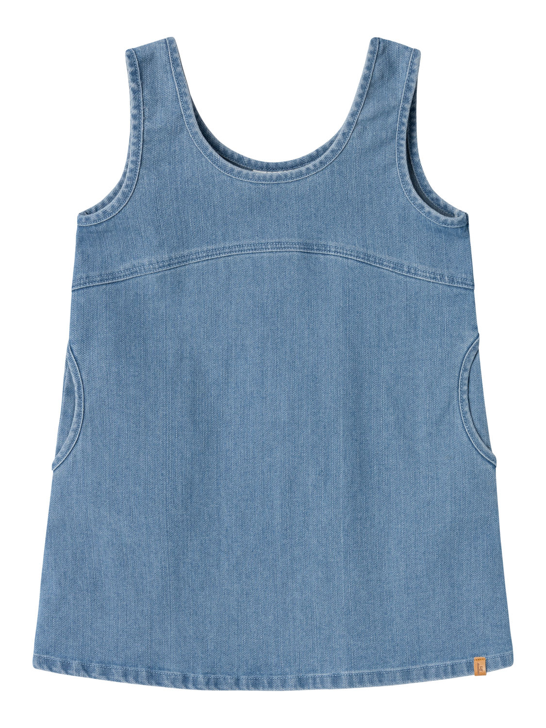Lil Atelier - Kleid 'NMFOKAJA DNM SPENCER 4360-LS O LIL - Medium Blue Denim'