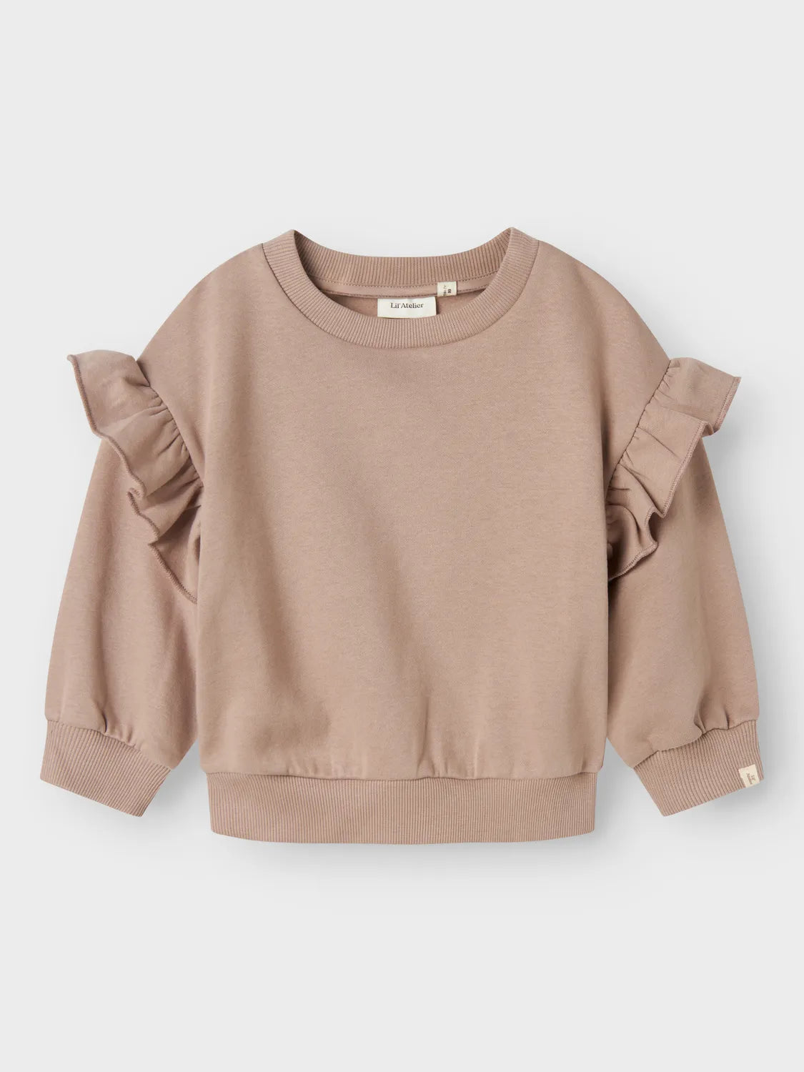 Lil Atelier - Sweatshirt 'NNMFILONDON RES LS RLX SWEAT LIL - Etherea'