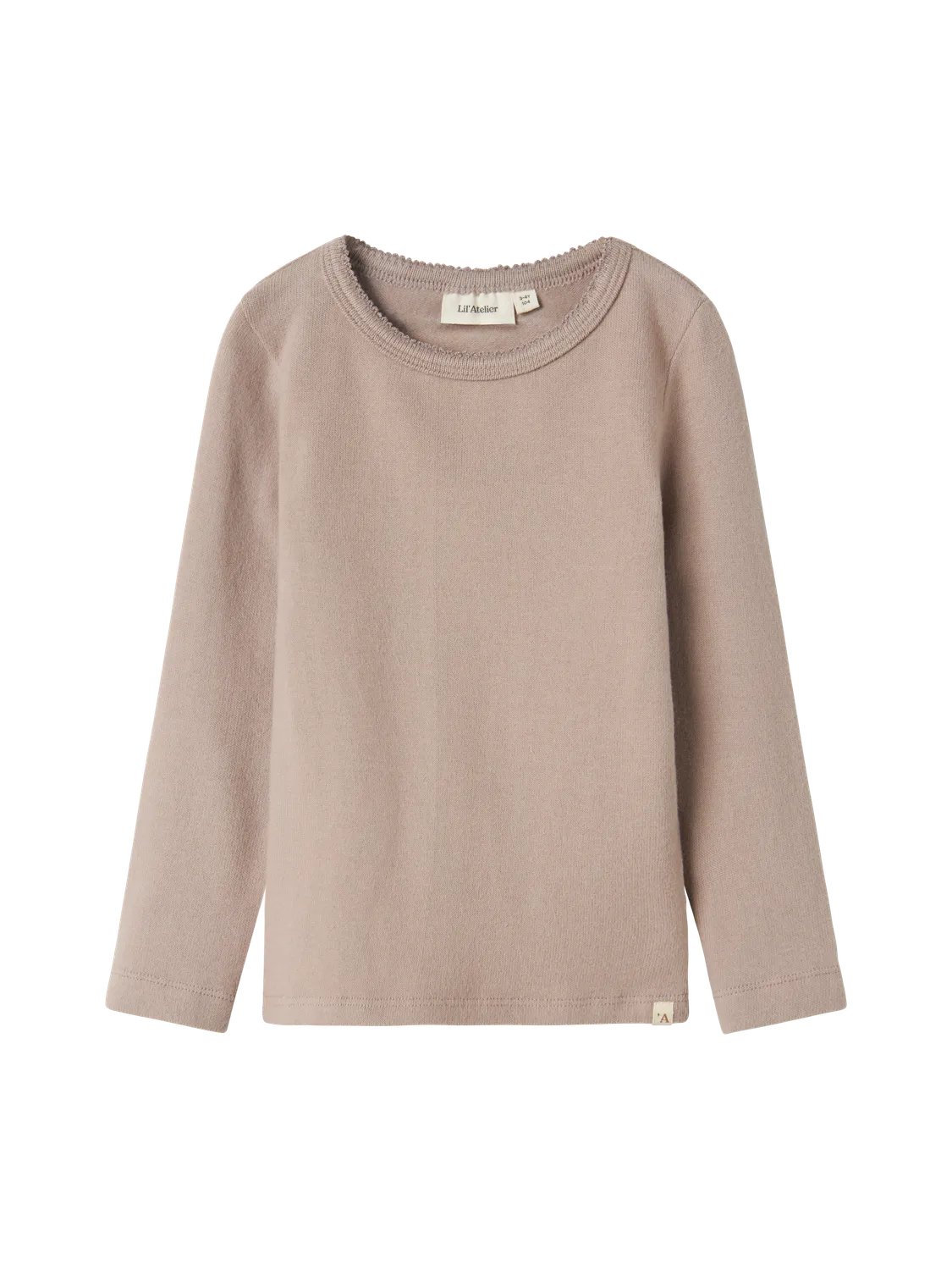 Lil Atelier - Langarmshirt 'NMFTHORO HIR LS SLIM TOP LIL - Etherea'