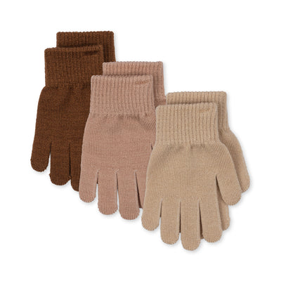 Konges Slojd - Handschuhe mit Fingern 'FILLA GLOVES - SORBET'