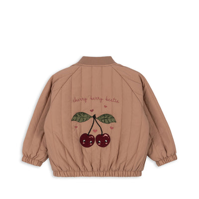 Konges Slöjd - Bomber Jacke mit Kirschen 'JUNO BOMBER JACKET - TUSCANY