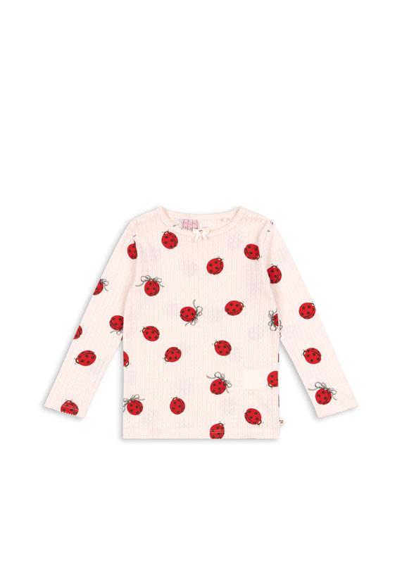 Konges Slojd -Langarmshirt mit Marienkäfer 'MINNIE LADYBUG BLOUSE GOTS - LADYBUG'