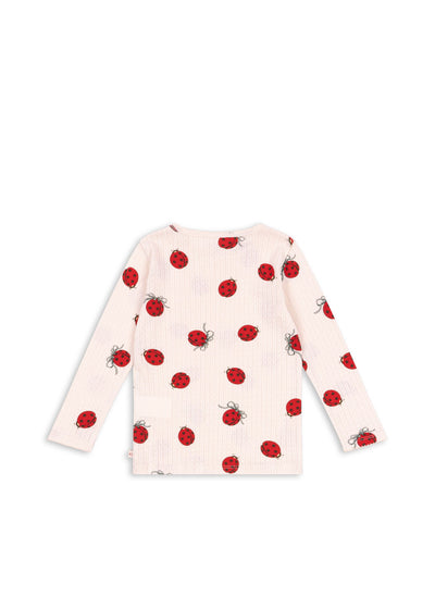 Konges Slojd -Langarmshirt mit Marienkäfer 'MINNIE LADYBUG BLOUSE GOTS - LADYBUG'