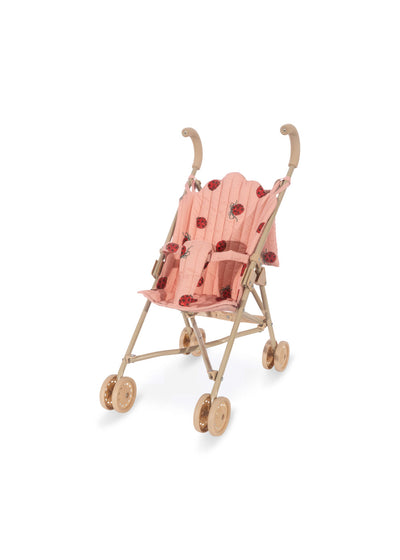 Konges Slojd - Buggy mit Marienkäfer 'DOLL LADYBUG GLITTER STROLLER - LADYBUG GLITTER'