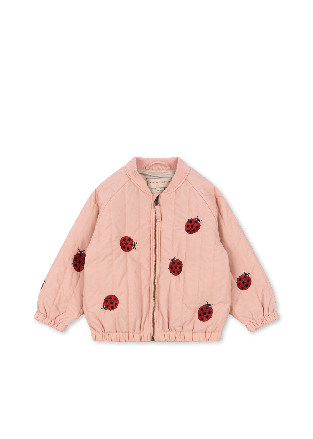 Konges Slöjd - Bomber Jacke mit Marienkäfer 'JUNO SEQUIN BOMBER JACKET - MELLOW ROSE'