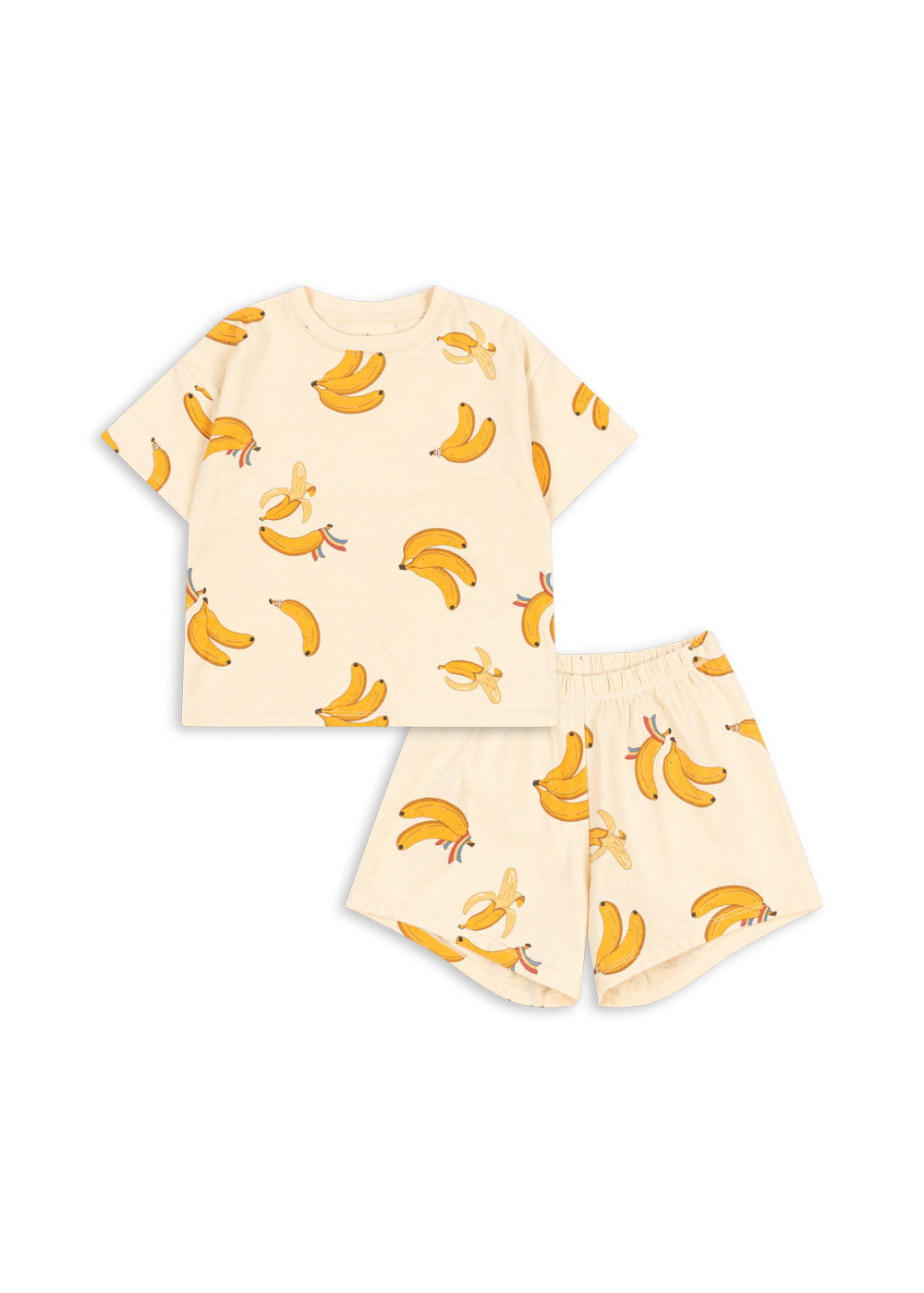 Konges Slojd - Sommerset mit Bananen 'LIN SET GOTS - GO BANANAS'