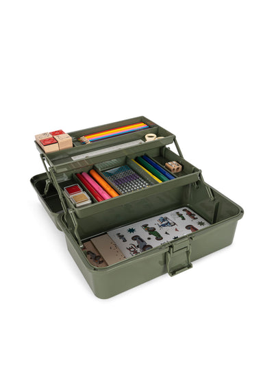 Konges Slöjd - Malbox 'CREATIVE ART CADDY - OLIVINE'
