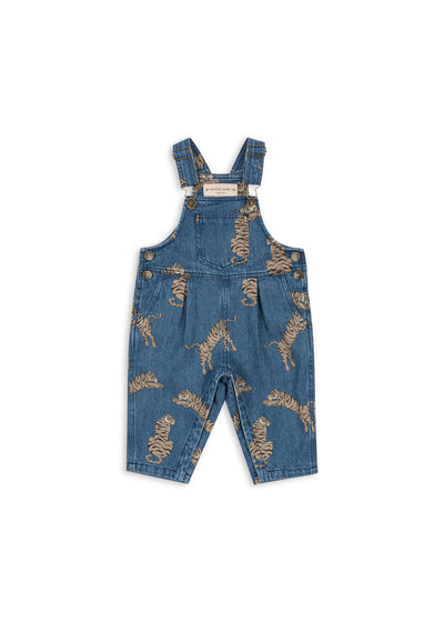 Konges Slojd - Latzhose mit Tiger 'MAGOT OVERALLS GOTS - TIGER'