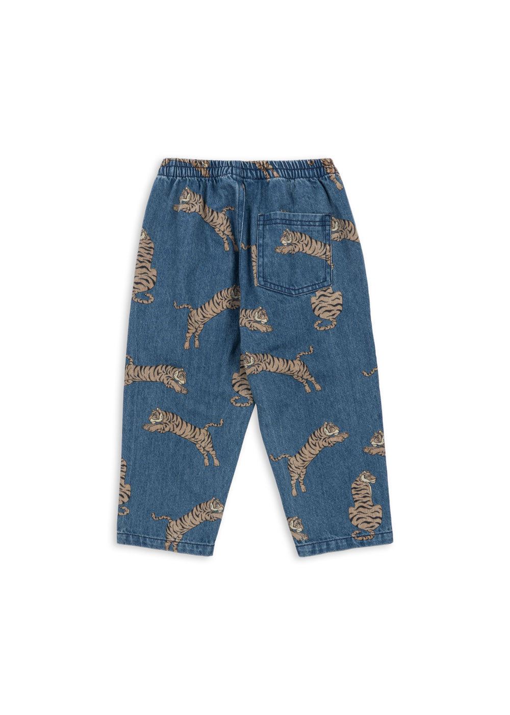 Konges Slojd - Jeans mit Tiger 'MAGOT FRILL PANTS GOTS - TIGER'