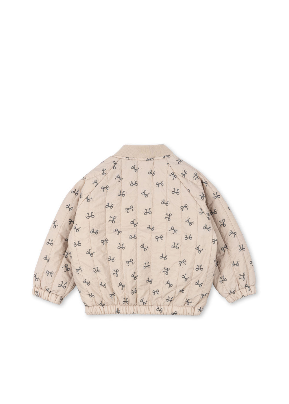 Konges Slöjd - Bomber Jacke mit Schleifen 'JUNO PRINTED BOMBER JACKET - BOW MAGNET'