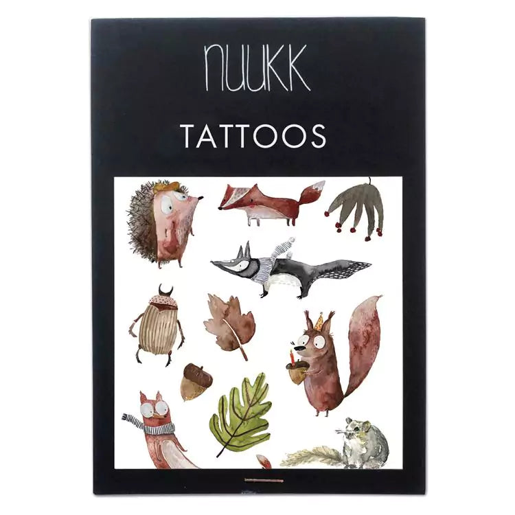 Nuukk - Bio Tattoo 'Herbstwald'