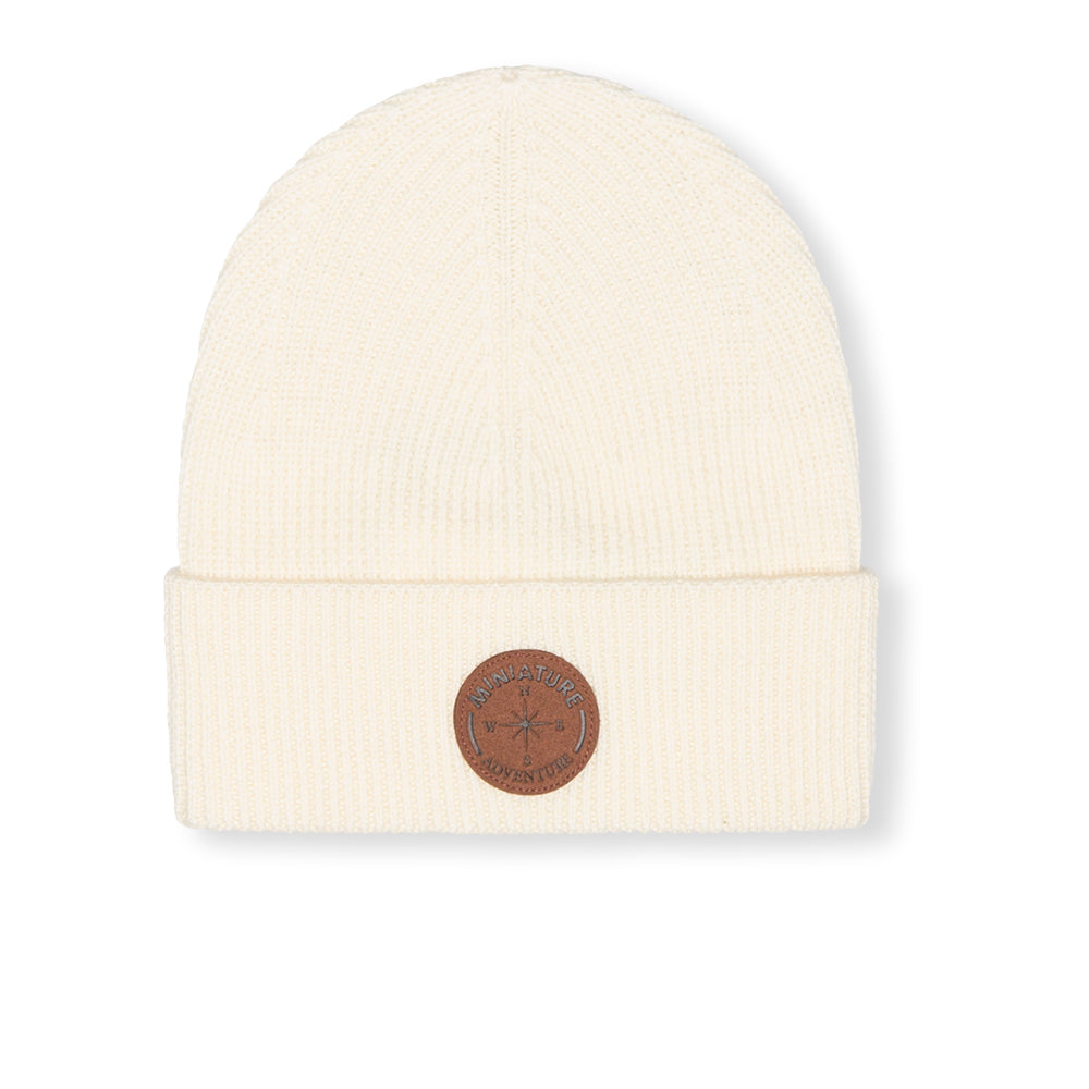 Mini A Ture - Mütze 'Boje Beanie, K - Angora Cream'