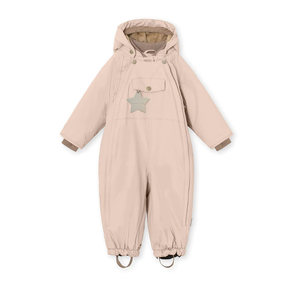 Mini a ture - Schneeanzug ‘Wisti snowsuit - Cloudy Rose’