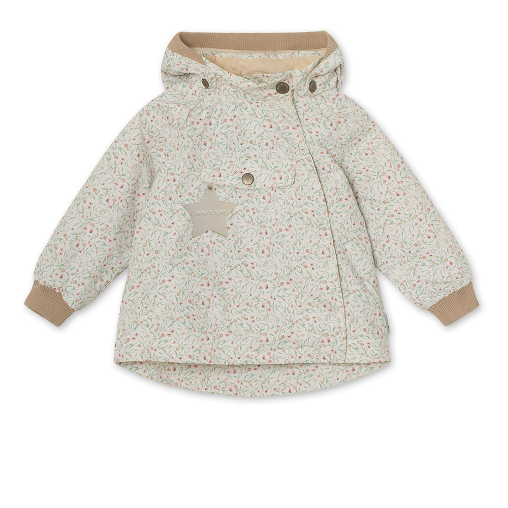 Mini A Ture - Übergangsjacke 'Wai fleece lined printed spring jacket. GRS - Print Summer'